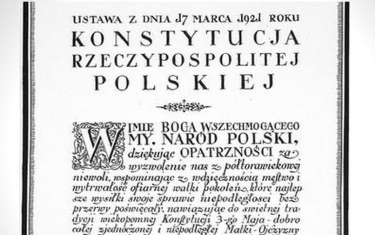 Konstytucja marcowa 1921
